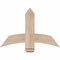 Ekena Millwork Bellingham Smooth Timber Gable Bracket, Douglas Fir, 36"W x 24"H x 3 1/2"D x 5 1/2"F, 16/12 Pitch GBW036X24X0406BEL00SDF - alternate 1